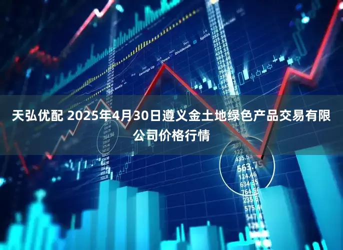 天弘优配 2025年4月30日遵义金土地绿色产品交易有限公司价格行情