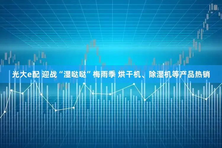 光大e配 迎战“湿哒哒”梅雨季 烘干机、除湿机等产品热销