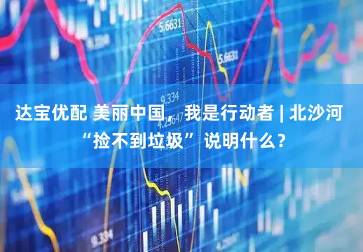 达宝优配 美丽中国，我是行动者 | 北沙河 “捡不到垃圾” 说明什么？
